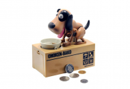 Pudełko na monety - Głodny pies