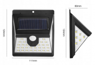 Oświetlenie solarne LED z czujnikiem ruchu